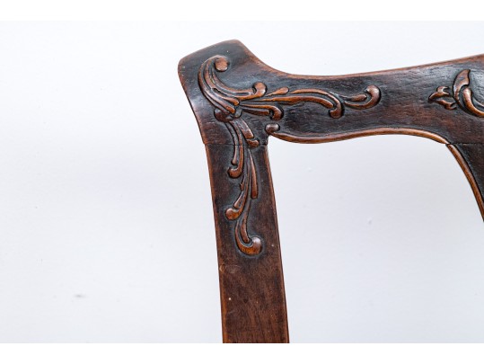 An Antique Chippendale Style Mahogany Side Chair