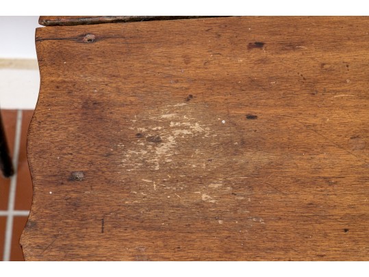 Collection Of 3 Antique Carved, Ebonized & Finished Side Tables - For Restoration