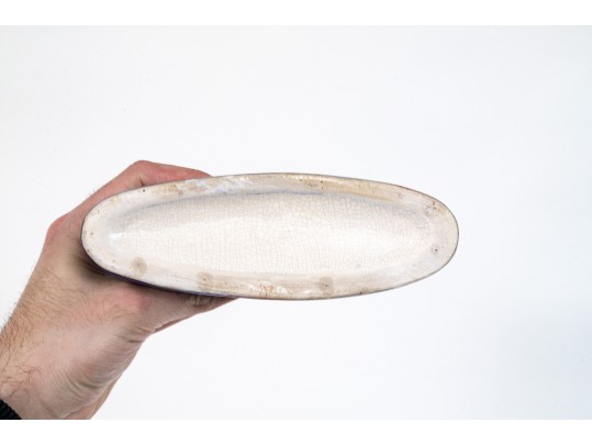 Pair Of Adorable Hand Painted Staffordshire Whippet Inkwells