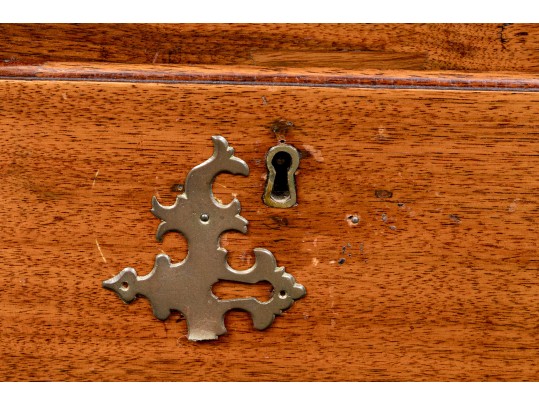 Antique Slant Front Secretary Cabinet, For Repair