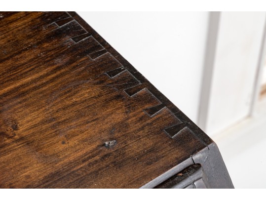 Antique 19th Century Slant Top Secretary Chest