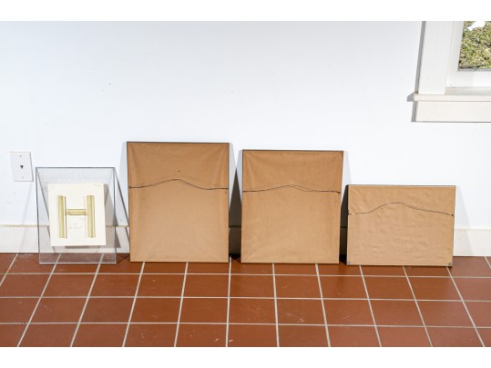 Assorted Collection Of Framed Equestrian And Surrealistic Prints 