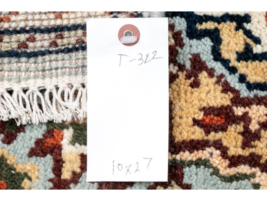 Gorgeous Handknotted Wool Serapi Runner Carpet, 10' X 2'-7