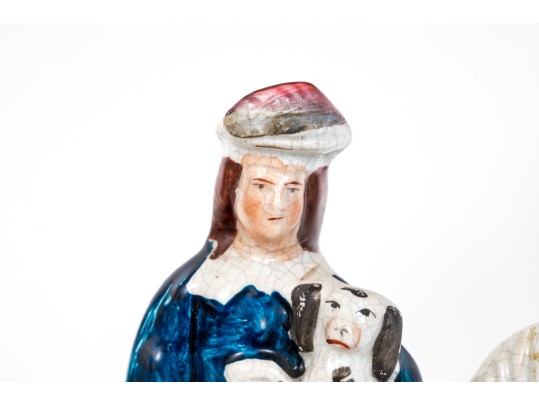 Vintage English Hand Painted Staffordire Ceramic Wares