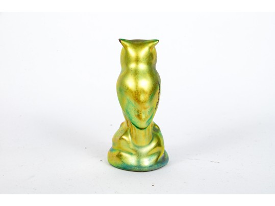 Fine Collection Of Artisanal Glass And Zolnay Ceramic Owl