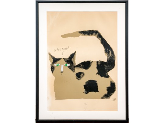 Saul Steinberg (Romanian, 1914-1999) Paris Review Poster