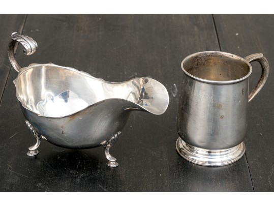 A Collection Of Antique English Sterling Silver, 16.07 OZT