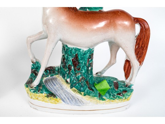 Vintage English Hand Painted Staffordire Ceramic Wares