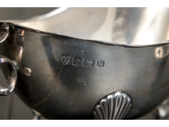 A Collection Of Antique English Sterling Silver, 16.07 OZT