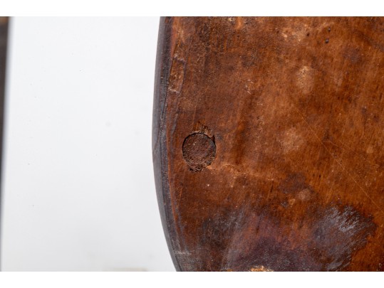 An Antique Tall Comb Back Windsor Arm Chair