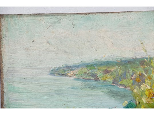 William A. Drake (1891-1979), Oil On Board - Coastal Scene - Unframed