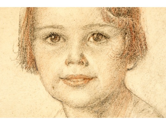 William Van Dresser (American, 1871-1950) Mixed Media On Paper, 