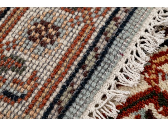 Gorgeous Handknotted Wool Serapi Runner Carpet, 10' X 2'-7