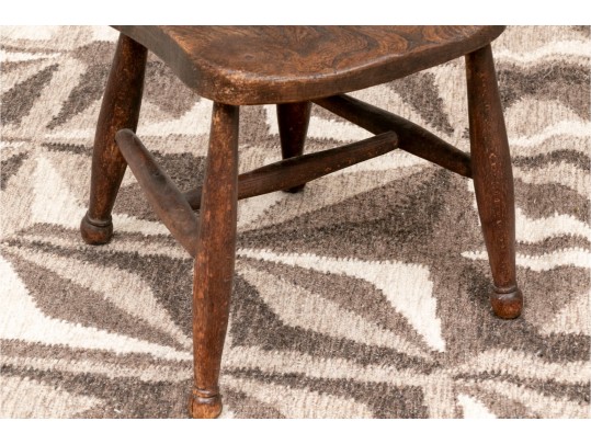 Adorable Pair Of Antique/vintage Wooden Children's Chairs