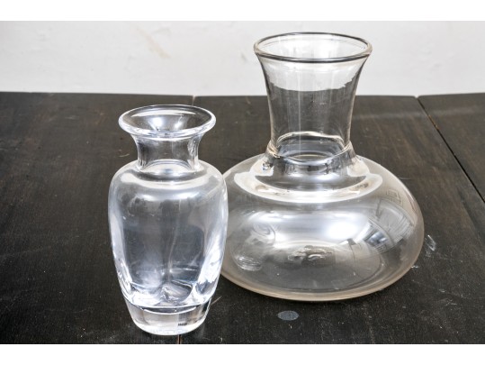Vintage Simon Pierce Vase And Carafe