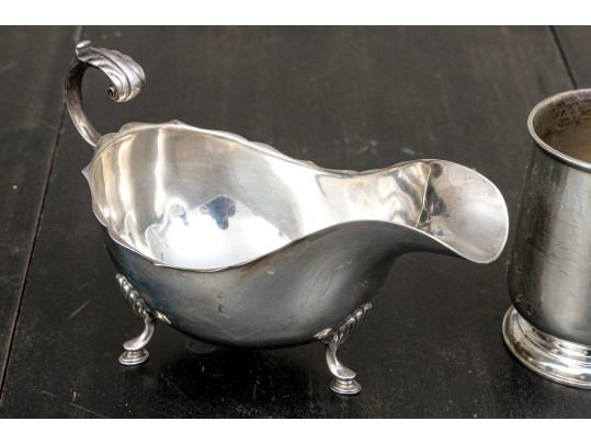 A Collection Of Antique English Sterling Silver, 16.07 OZT