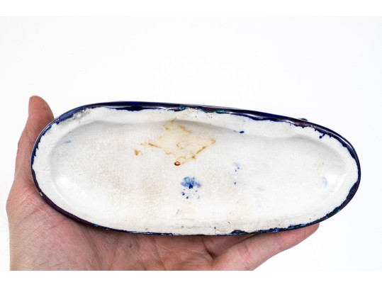 Pair Of English, Staffordshire Whippet Inkwells