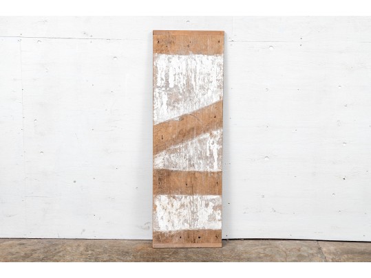 Antique Painted Wood Game Board