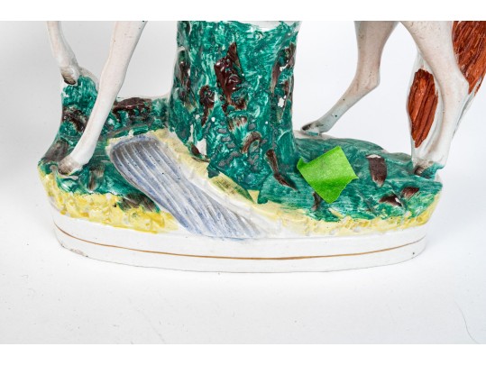 Vintage English Hand Painted Staffordire Ceramic Wares