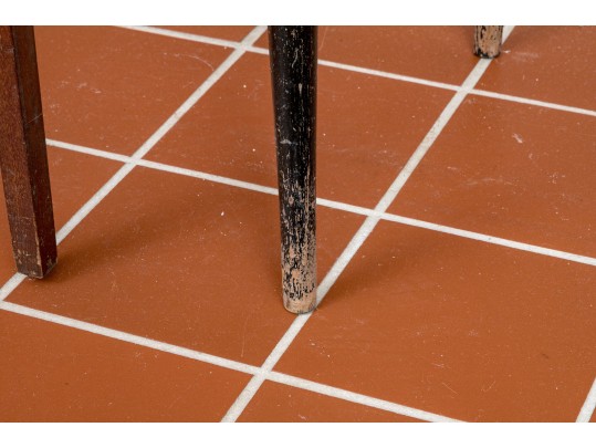 Collection Of 3 Antique Carved, Ebonized & Finished Side Tables - For Restoration