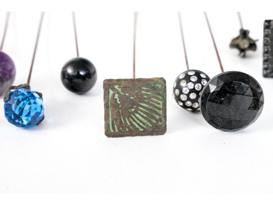 Vintage Collection Of 26 Decorative Hairpins