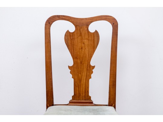 American Cherry Queen Anne Side Chair, Probably Connecticut, Ca. 1760-80