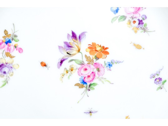 German, Meissen 26 Piece Hand Painted Porcelain Dining Service 