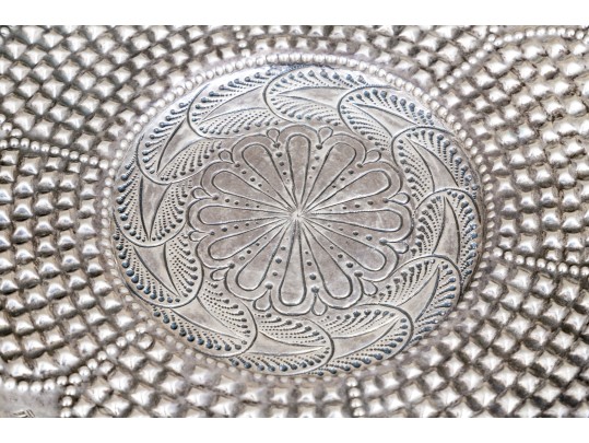 Antique Silver Footed Tazza, 10.985 OZT