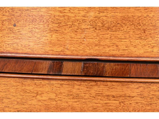 Antique Federal Bow Front Chest Of Drawers, Ca. 1800-1820