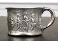Gorham Repousse Sterling Silver Child Cup, 3.315 OZT