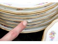German, Meissen 26 Piece Hand Painted Porcelain Dining Service 