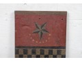 Antique Painted Wood Game Board