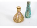 Two Ancient Roman Glass Vases
