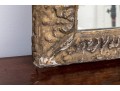 Vintage Carved Wood And Gesso Gilt Finished Mirror