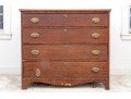 An Antique Federal Wooden Chest Of Drawers- For Restoration