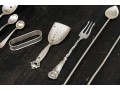 Vintage Collection Of Sterling Silver Service Utensils, 5.925 OZT Total