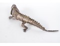 Mexican, Emilia Castillo Taxco Silver Plated Articulated Iguana Bottle Opener