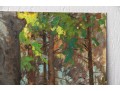 William A. Drake (1891-1979), Oil Artist Panel - Forest Landscape - Unframed