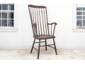 An Antique Tall Comb Back Windsor Arm Chair