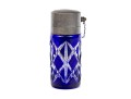 French, Baccarat Cobalt Blue Cut Crystal Atomizer