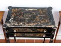 Collection Of 3 Antique Carved, Ebonized & Finished Side Tables - For Restoration