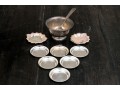 Collection Of Sterling Silver & Silver Plated Tabletop Items, 9.125 OZT, Weighable Sterling