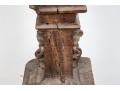 Antique Carved Wooden Altar Stick