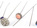 Vintage Collection Of 26 Decorative Hairpins