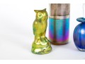 Fine Collection Of Artisanal Glass And Zolnay Ceramic Owl