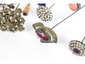 Vintage Collection Of 26 Decorative Hairpins