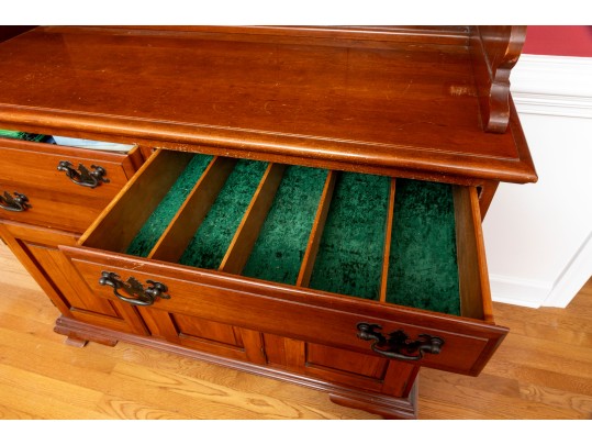 Traditional Cherry Hutch Cupboard