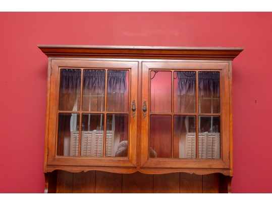 Traditional Cherry Hutch Cupboard
