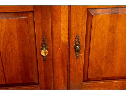 Traditional Cherry Hutch Cupboard