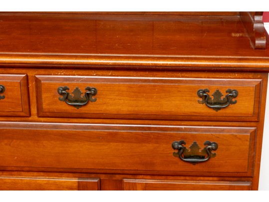 Traditional Cherry Hutch Cupboard